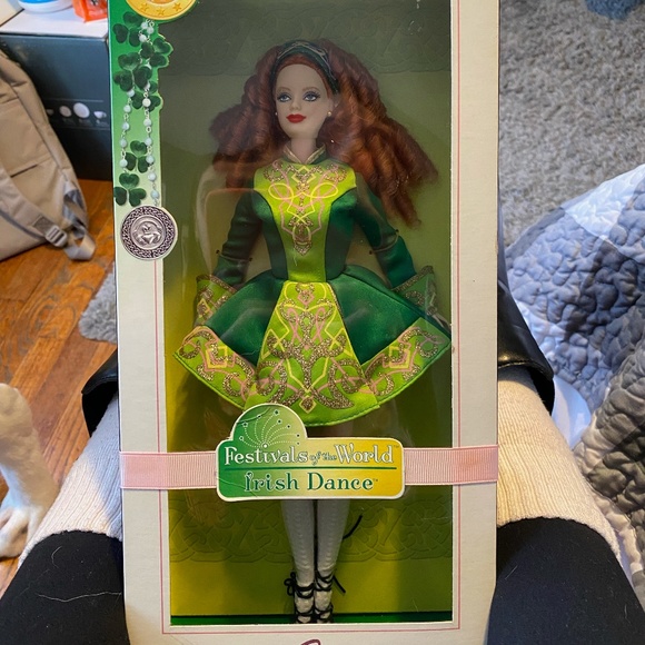 Barbie Other - Festivals Of The World Irish Dance Collectable Barbie